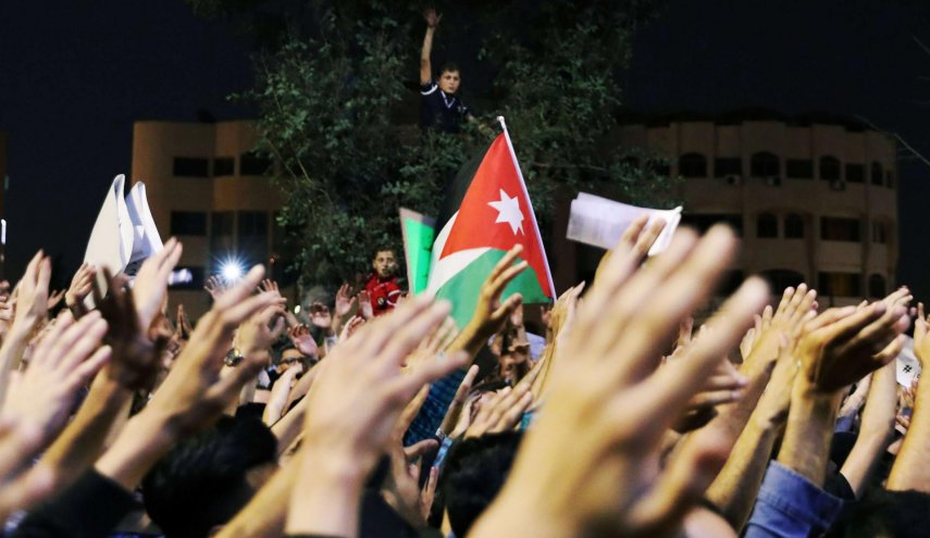 احتجاجات بالأردن رفضا لـ'اتفاقيات التطبيع'