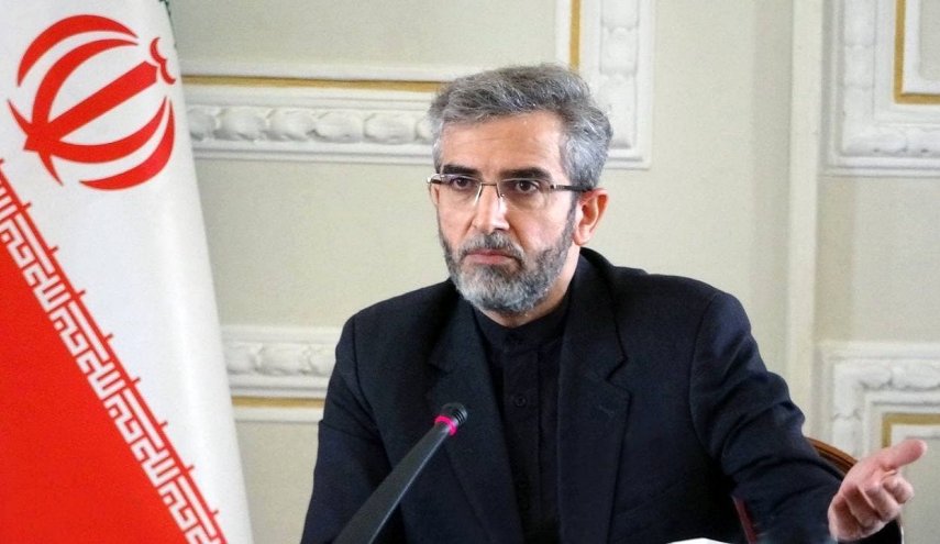 باقري كني: مقترحات إيران مطروحة على الطاولة