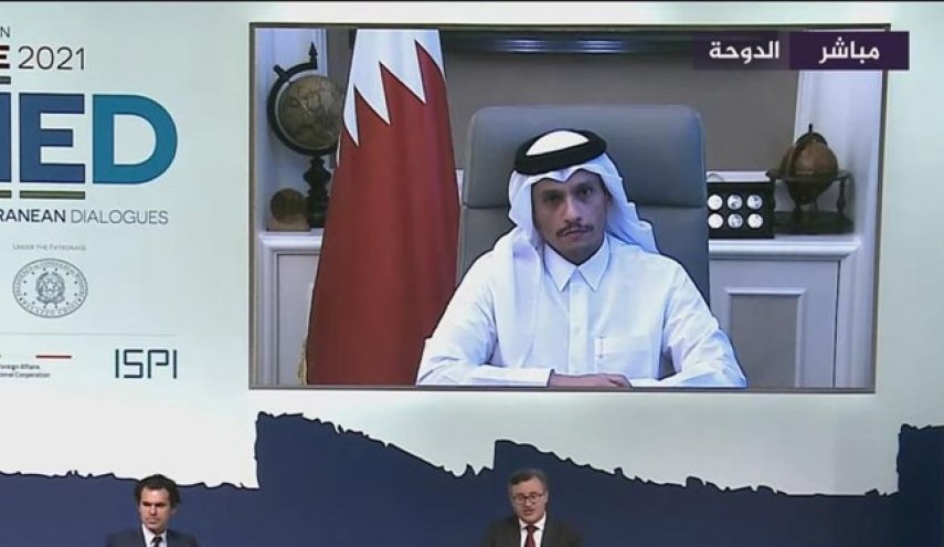 تاکید وزیر خارجه قطر بر گفت‌وگو برای صلح و ثبات در منطقه