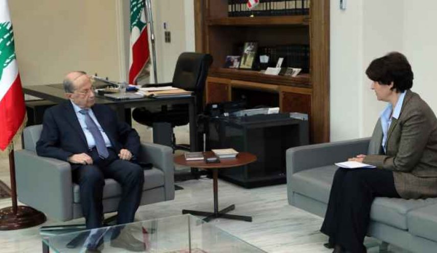 السفيرة الفرنسية بعد لقاء عون: السعودية أبدت إلتزامها مساعدة لبنان