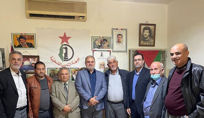 حماس تلتقي جبهة التحرير الفلسطينية في لبنان