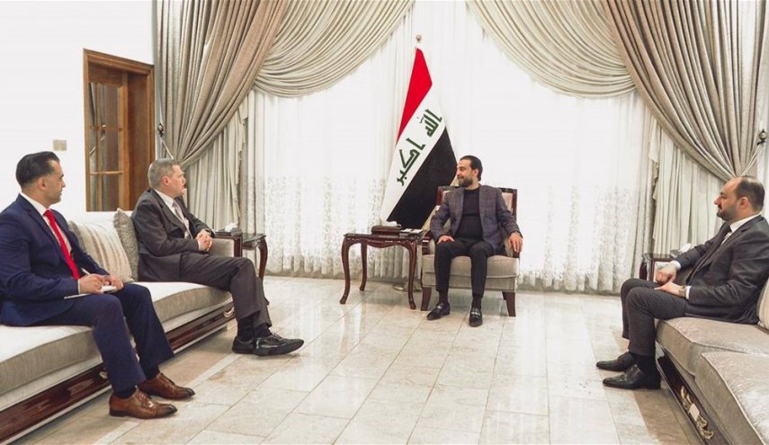 الحلبوسي يبحث مع السفير الأميركي انهاء الدور القتالي للقوات الاجنبية في العراق