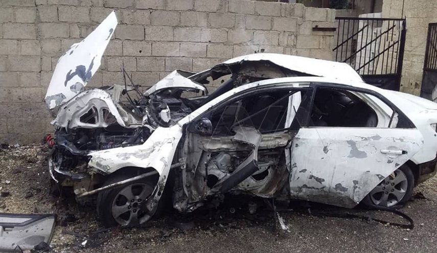 انفجار عبوة ناسفة بسيارة خاصة في ريف القنيطرة