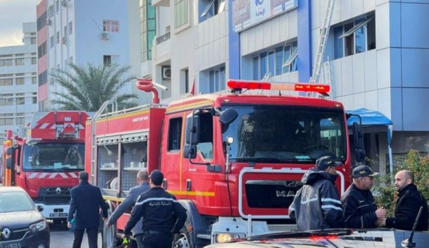 تونس: قتيل و18 مصابا في حريق مقر حزب النهضة