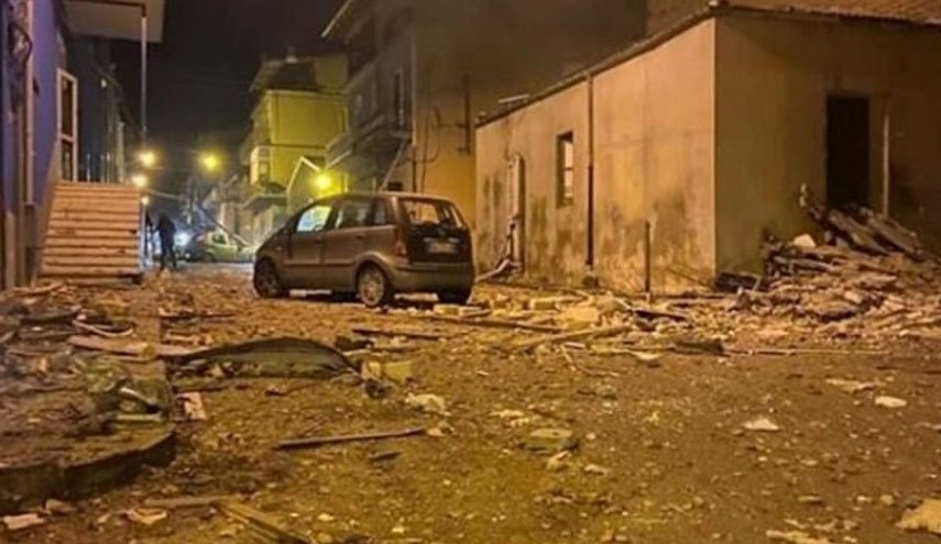 ۱۲ نفر در انفجار گاز در ایتالیا مفقود شدند