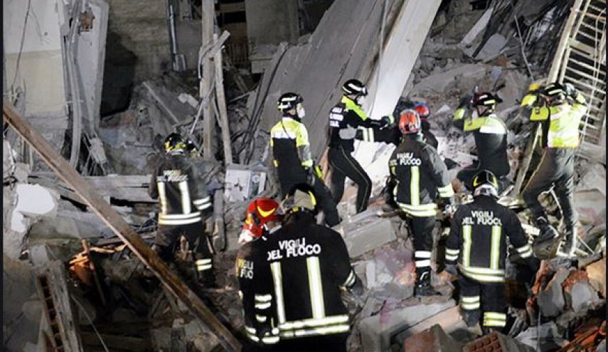 4 قتلى و5 مفقودين إثر انفجار في عقار بصقلية الإيطالية