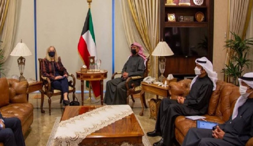 گفت‌وگوهای مقامات کویت و آمریکا درباره تحولات منطقه‌