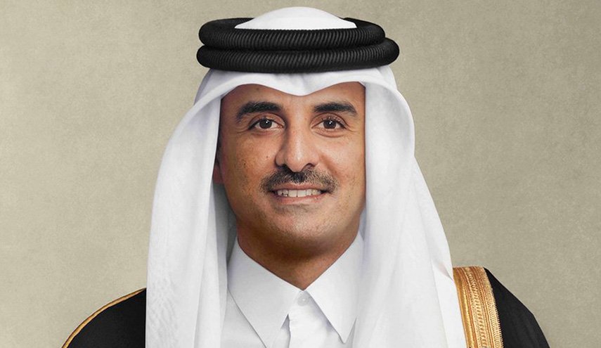 أمير قطر يصل الى السعودية