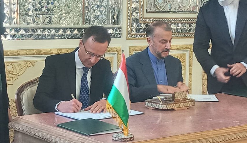 امضای۳ یادداشت تفاهم بین ایران و مجارستان