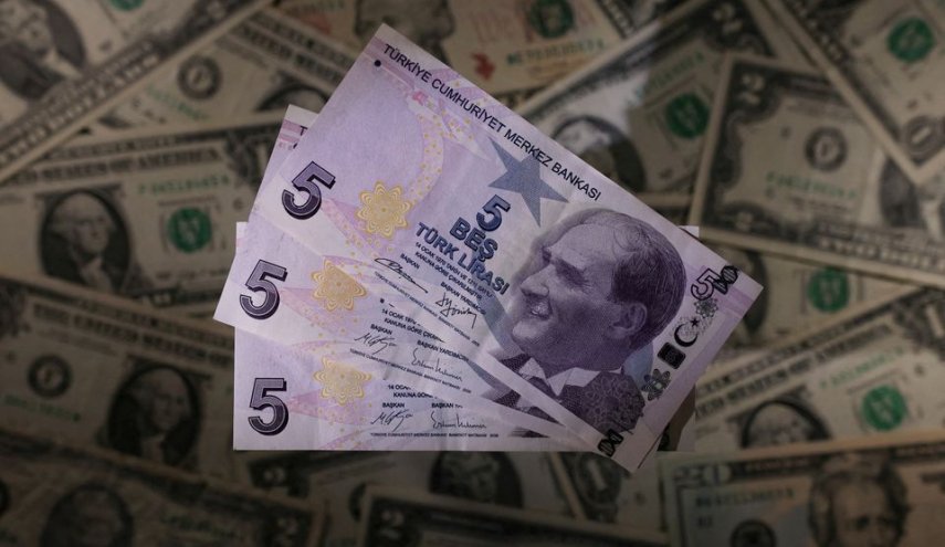 ارزش لیر ترکیه به کمترین میزان خود در برابر دلار رسید