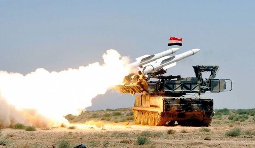 الدفاع الجوي السوري أسقط 7 صواريخ إسرائيلية من أصل 8