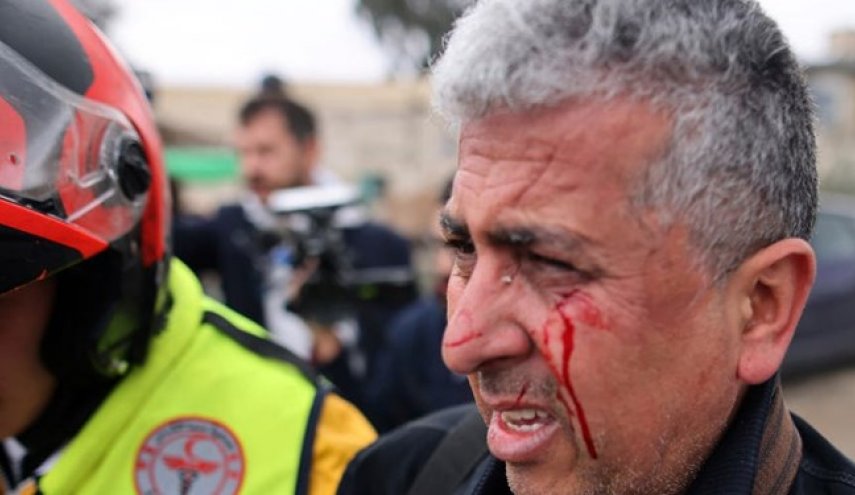 ضرب و شتم عکاس آسوشیتدپرس توسط پلیس رژیم صهیونیستی