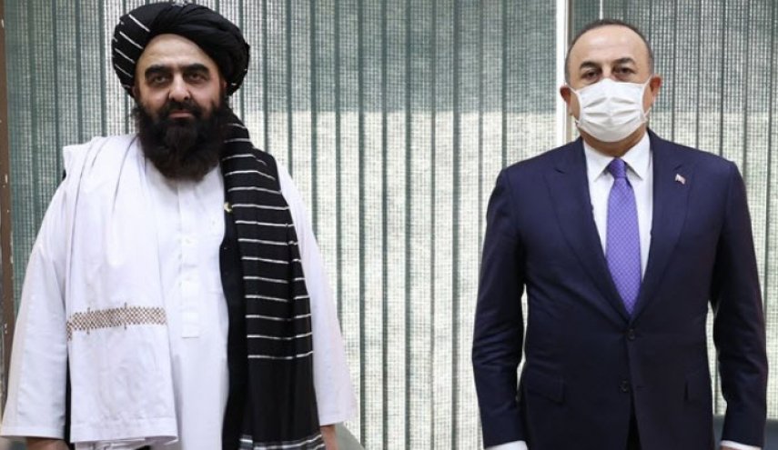چاووش اوغلو با وزیر خارجه طالبان دیدار کرد