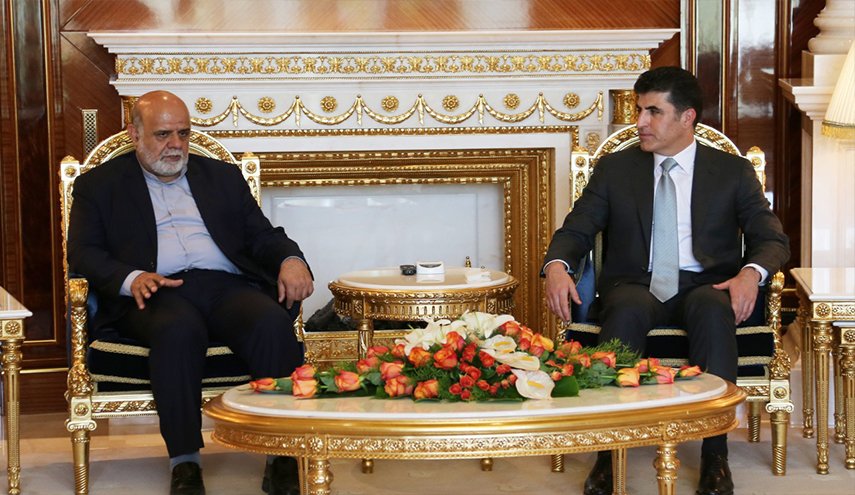 السفير مسجدي يلتقي رئيس كردستان العراق.. ماذا دار في اللقاء؟