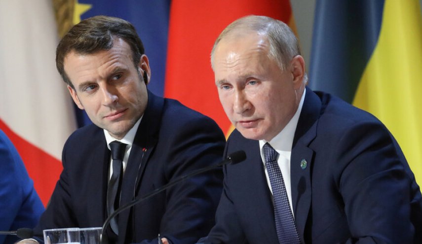 بوتين وماكرون يناقشان تعزيز الاستقرار والأمن في أوروبا