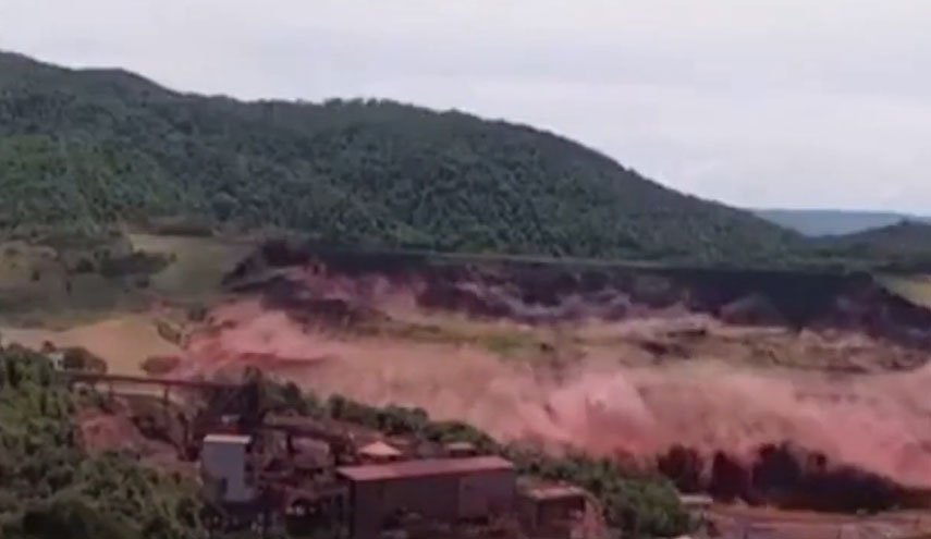 فرو ریختن دو سد در شمال شرق برزیل بر اثر بارش سنگین باران
