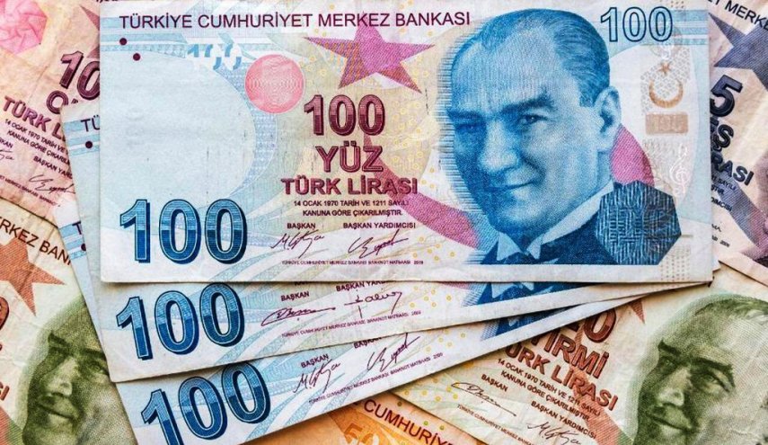 نزول 8 درصدی ارزش لیره ترکیه