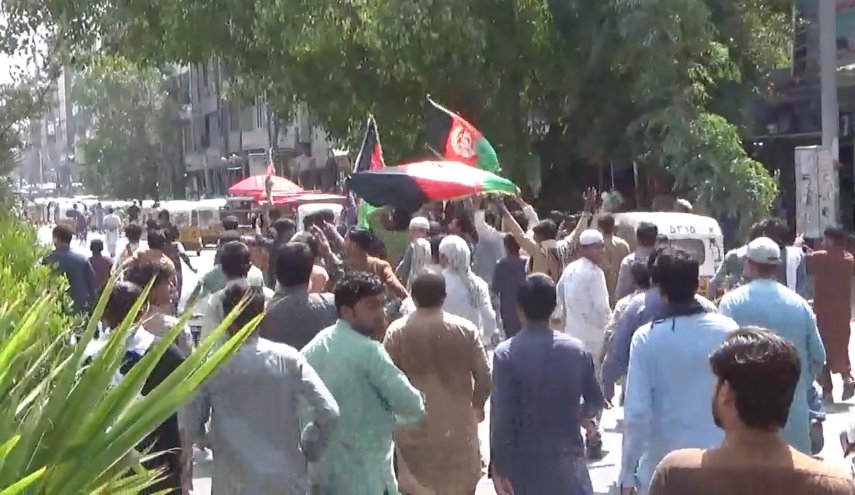 أفغانستان.. مظاهرات في العاصمة كابول احتجاجا على عقوبات أمريكية