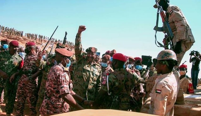 استقرار نیروهای امنیتی سودان برای جلوگیری از تجمع مخالفان کودتا