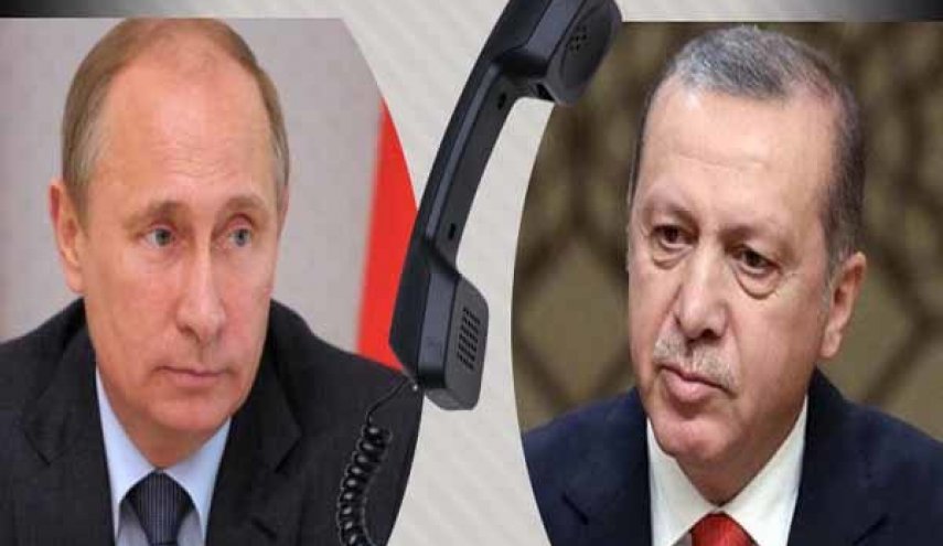 بوتين وأردوغان يناقشان هاتفيا المقترحات الروسية والتطورات في ليبيا وسوريا