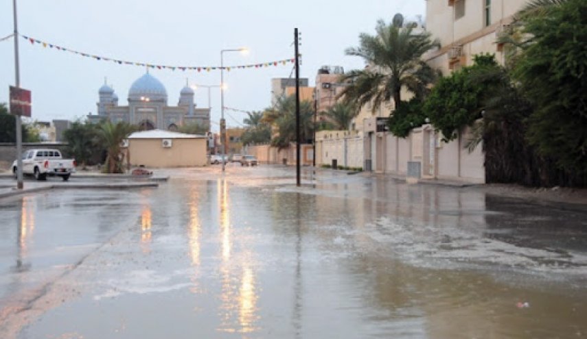 بيوت المواطنين الغارقة بمياه الأمطار تكذب النظام البحريني
