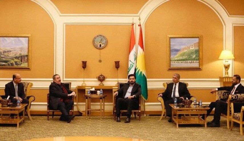 جزئیات دیدار هیات صدر با اعضای حزب دموکرات کردستان عراق در اربیل