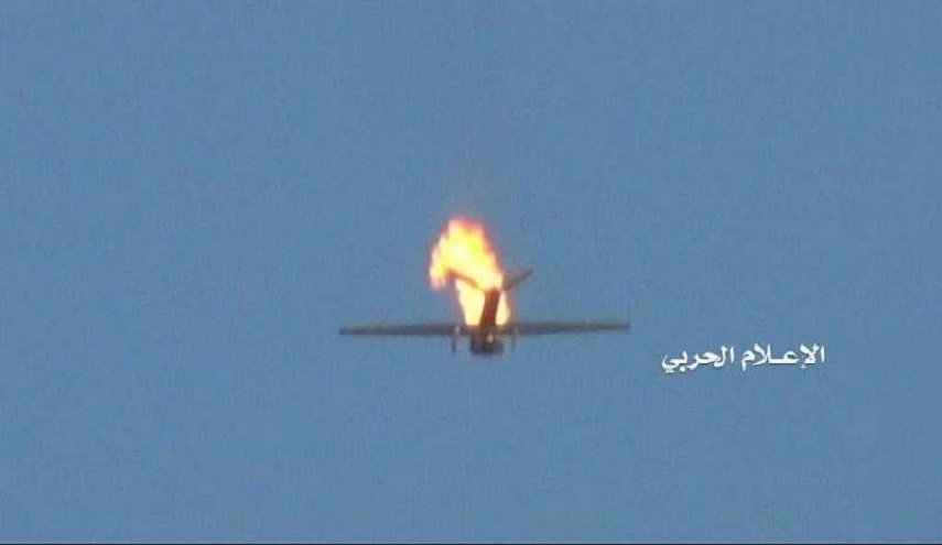 القوات اليمنية تسقط طائرة تجسس مقاتلة إماراتية في شبوة
