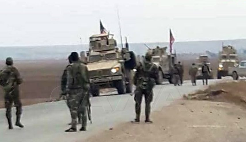 الجيش السوري يطرد رتلا أمريكيا بريف الحسكة
