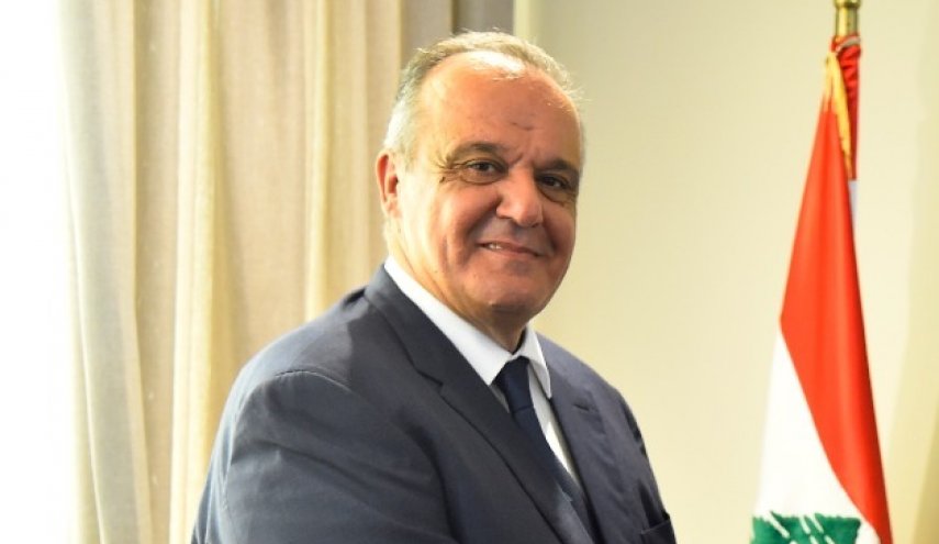 وزير صناعة لبنان في بغداد