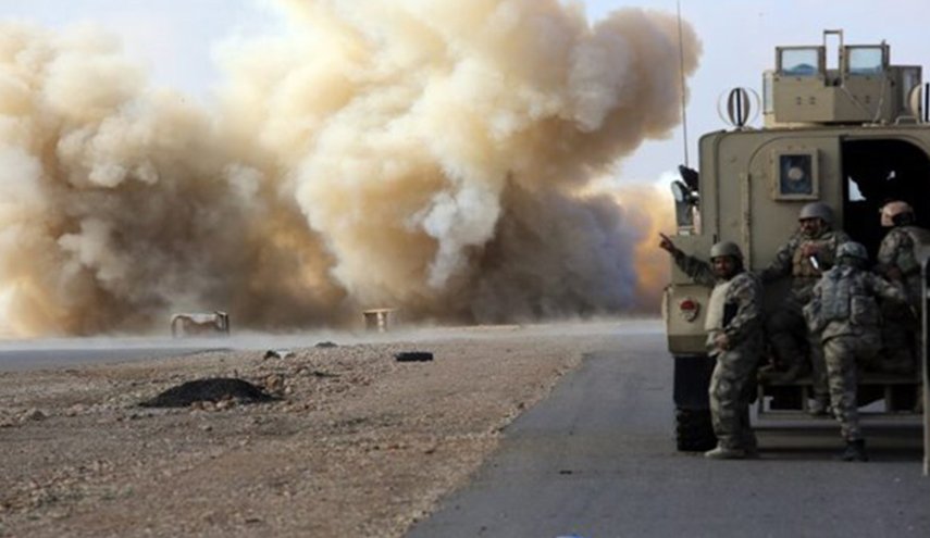 انفجار عبوة ناسفة استهدفت رتلا للاحتلال الأمريكي غربي بغداد