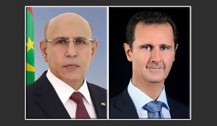 المقداد ينقل هاتفيا رسالة من الرئيس الأسد للرئيس الموريتاني