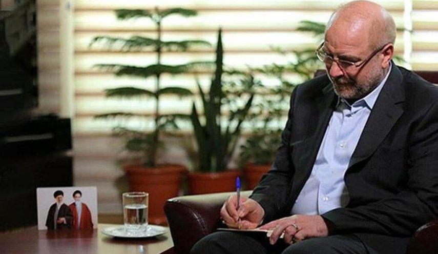 قالیباف يهنئ الحلبوسي لانتخابه رئيسا للبرلمان الجديد في العراق