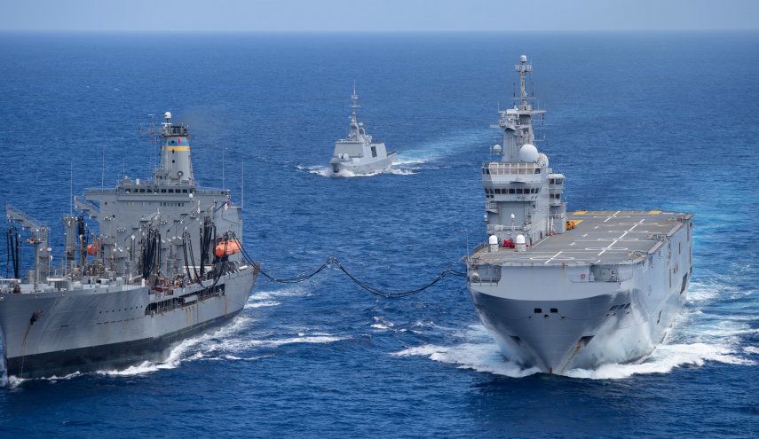عربستان و فرانسه رزمایش دریایی برگزار کردند