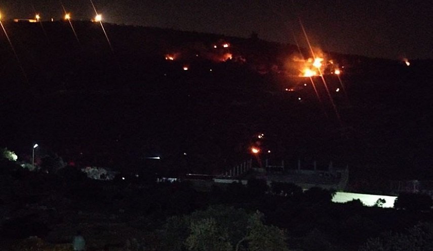 تیراندازی فلسطینی‌ها به نیروهای اشغالگر در جبل صبیح