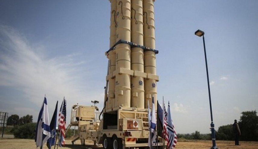 رژیم صهیونیستی سامانه ضد موشک «پیکان ۳» را آزمایش کرد