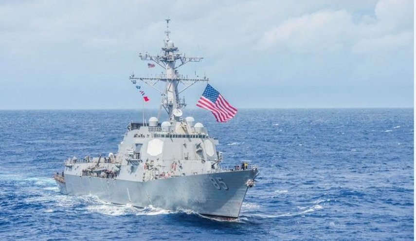 الصين تطرد سفينة أميركية من مياهها وتحذّر أمريكا