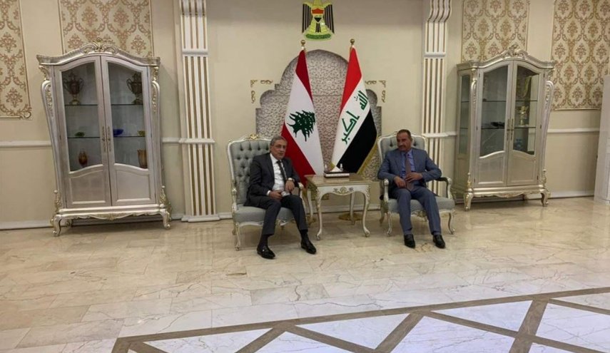 وزير العدل اللبناني يزور بغداد 
