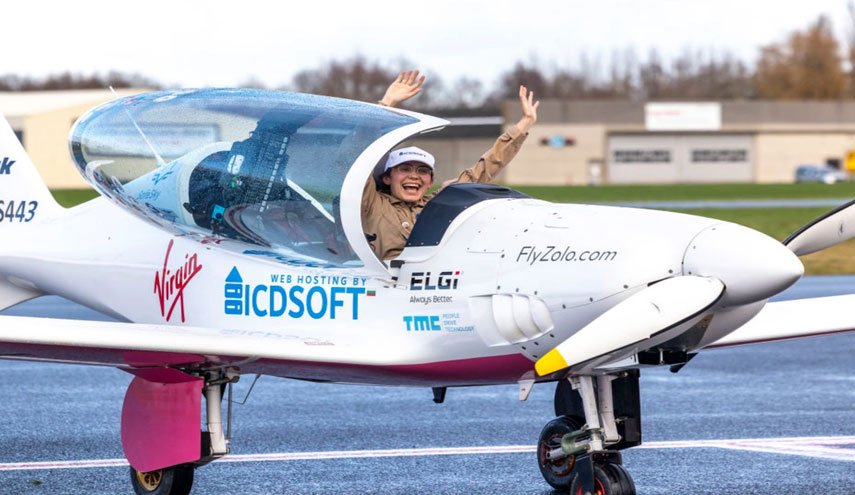 بلجيكية تسجل رقمًا قياسيًا لأصغر امرأة تطير بمفردها حول العالم
