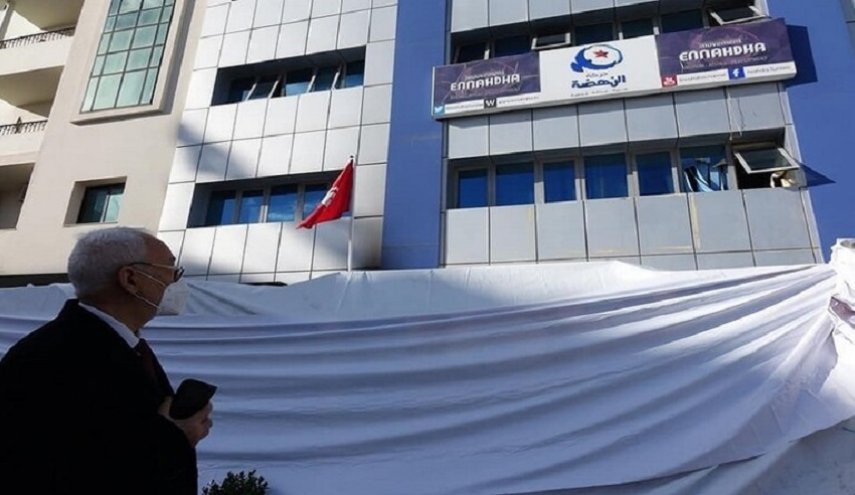 النهضه، رئیس جمهور تونس را به اعمال سلطه بر دستگاه قضایی متهم کرد