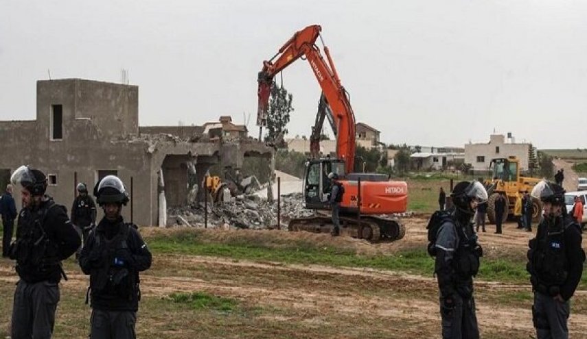 تخریب روستای «العراقیب» در کرانه باختری به دست صهیونیست‌ها