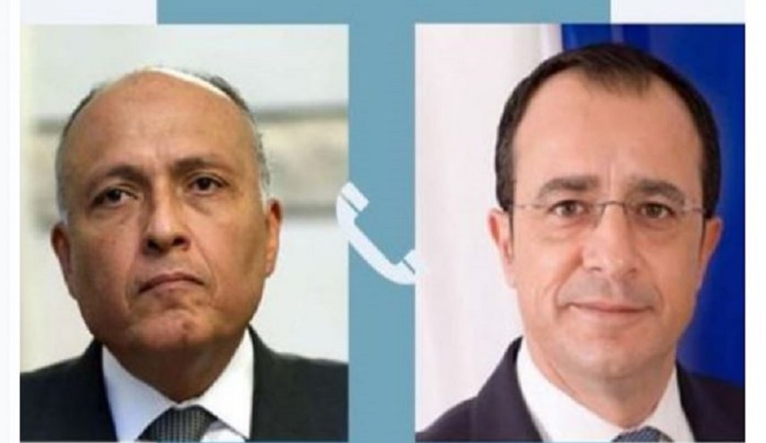 اتصال هاتفي بين وزير الخارجية المصري ونظيره القبرصي الجديد
