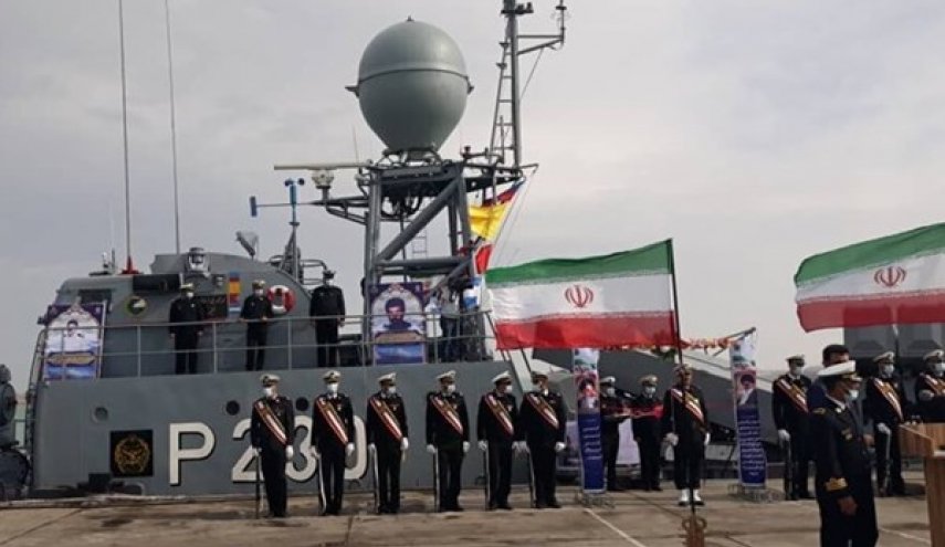 المجموعة الـ 80 للقوة البحرية الايرانية تتوجه الى المياه الدولية