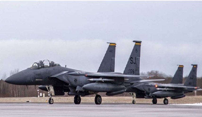 جت‌های «اف-15» آمریکا وارد بالتیک شدند