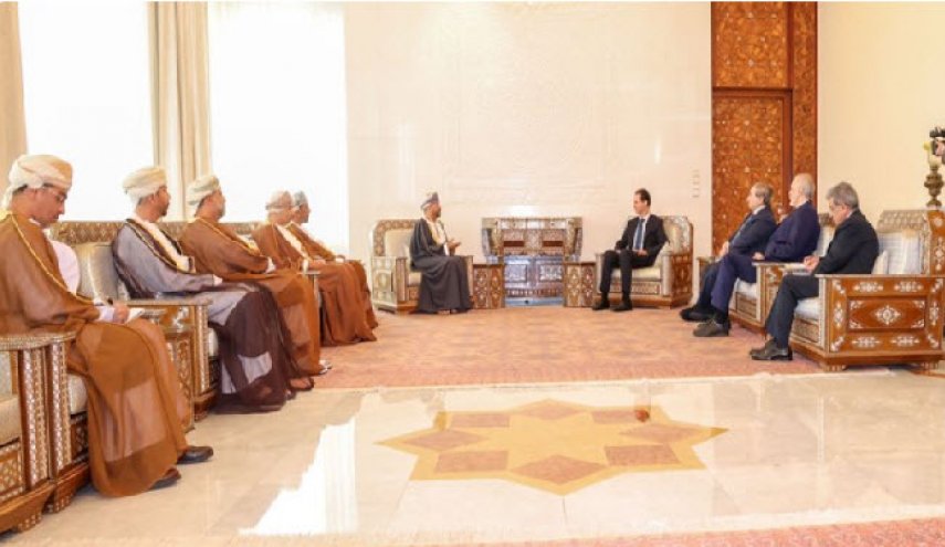 دیدار وزیر خارجه عمان با «بشار اسد»