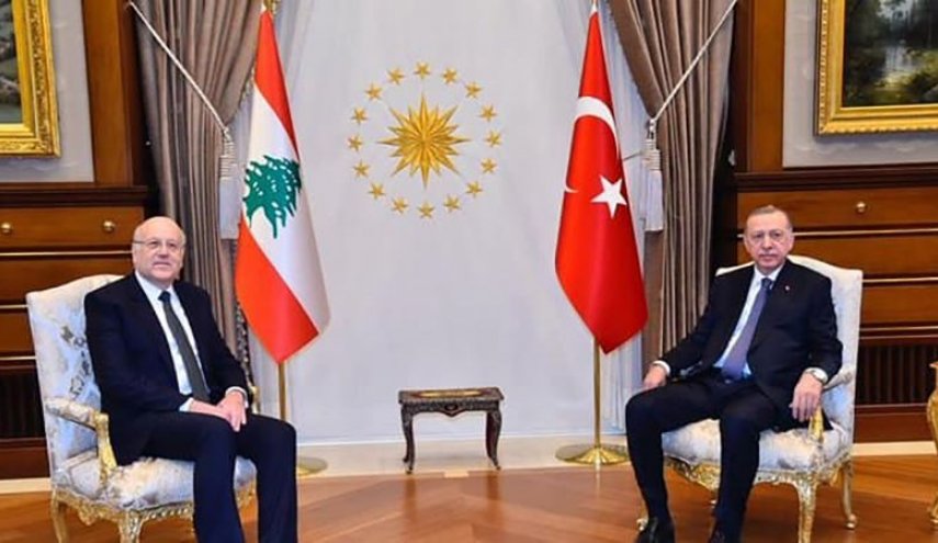 أردوغان خلال اجتماع موسع مع ميقاتي: موقفنا ثابت إلى جانب لبنان