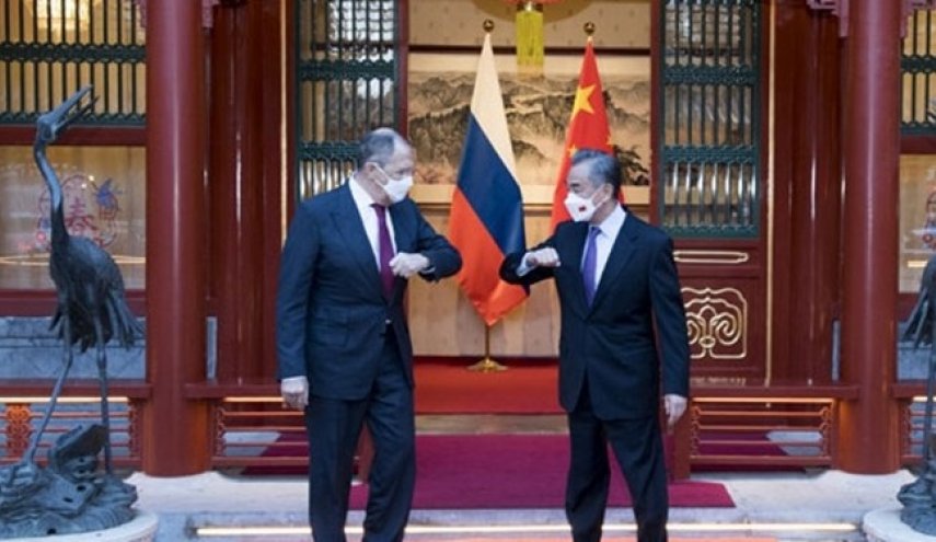 دیدار وزرای امور خارجه چین و روسیه در پکن
