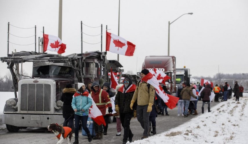 اعلام وضعیت اضطراری در پایتخت کانادا در پی تداوم اعتراضات به الزام واکسیناسیون کرونا