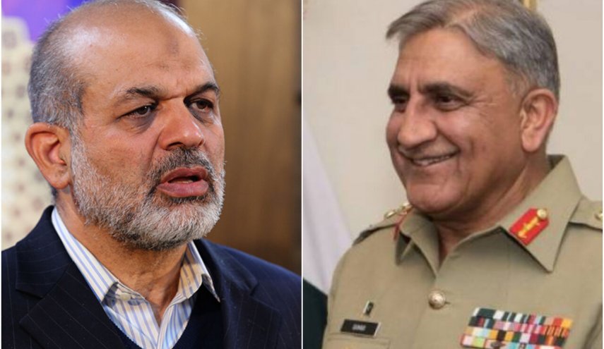 وزير الداخلية الايراني يلتقي قائد الجيش الباكستاني