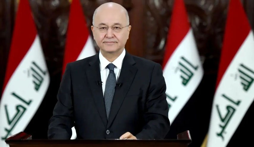 رئیس جمهور عراق خواستار گفت‌وگوی جدی بغداد ـ اربیل برای حل اختلافاتی نفتی شد