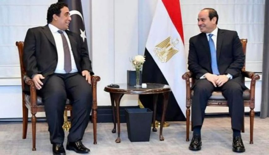 أزمة ليبيا.. السيسي يؤكد للمنفي دعم مصر لمسار التسوية